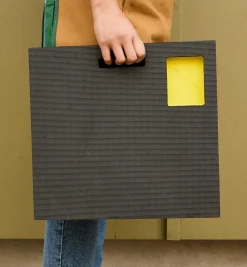 Kneeler With Compartment Cutouts