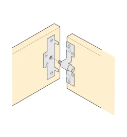 Knock-Down Bed Hardware