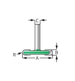 Large-Diameter Flute And Bead Bits