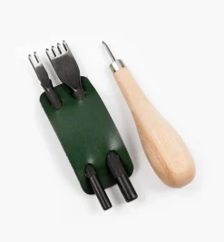Leather-Stitching Chisels & Awl Sets