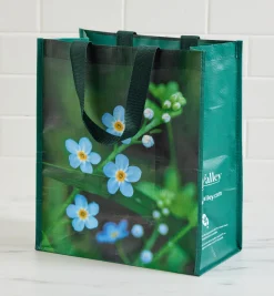 Lee Valley Garden-Print Shopping Bags