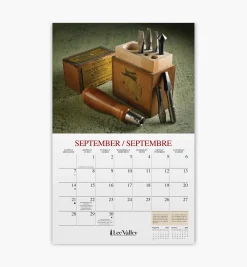 Lee Valley 16-Month Woodworking Calendar