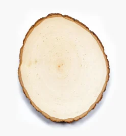 Live-Edge Oval Basswood Plaques