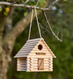 Log Cabin Birdhouse Kit