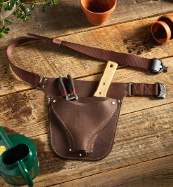 Make It Yourself Gardener's Leather Tool Belt Kit