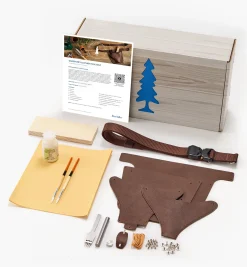 Make It Yourself Gardener's Leather Tool Belt Kit