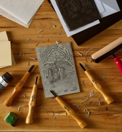 Make It Yourself Linocut Printmaking Kit