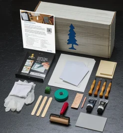 Make It Yourself Linocut Printmaking Kit