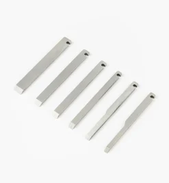 Metric Standard Blades For Veritas Right-Hand Small Plow Plane And Combination Plane