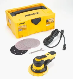 Mirka DEROS 6" Random-Orbit Electric Sander, 5mm Orbit, With Systainer Case