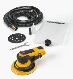 Mirka PROS 6" Pneumatic Sander With Self-Generating Vacuum, 5mm Orbit