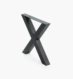 400mm Steel X-Shape Table Leg