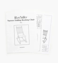 Narrow Folding Rocking Chair Plan