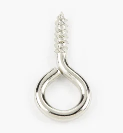 Nickel-Plated Screw Eyes