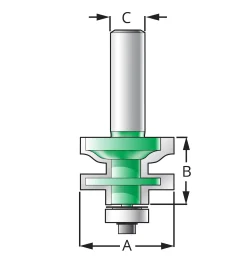 Ogee Rail & Stile Set