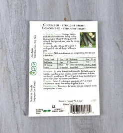 OSC Cucumber Seed Packets