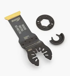 Oscillating Multi-Tool Titanium Nitride Coated Bimetal Cutters By Imperial Blades