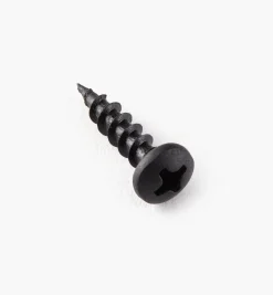 Pan-Head Black Steel Screws
