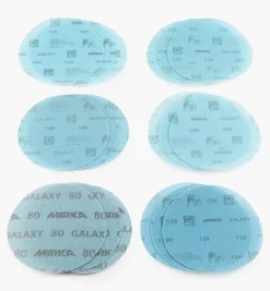 18-Pc. Sample Pack Of Mirka 6" Galaxy Grip Discs