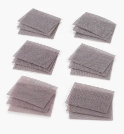 18-Pc. Sample Pack Of Mirka Abranet 3" × 4" Grip Sheets