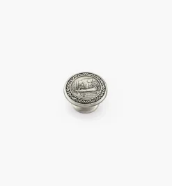 Pewter Canoe Knob