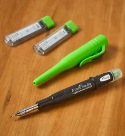 Pica Fine Dry 0.9mm Mechanical Pencil & 48 HB/H Leads Set