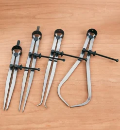 4-Piece Dividers & Calipers Set