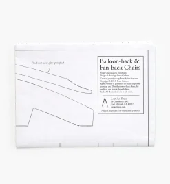 Plans From Chairmaker's Notebook