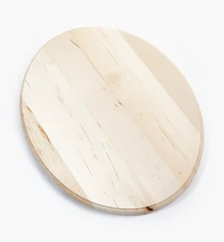 Profiled-Edge Oval Basswood Plaques
