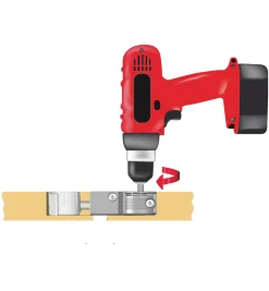 Quick-Adjust Countertop Connector