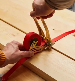 Quickloader Auto-Retract Ratchet Straps