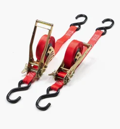 Quickloader Auto-Retract Ratchet Straps