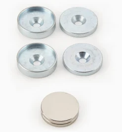 Rare-Earth Magnet, Cup & Washer Sets