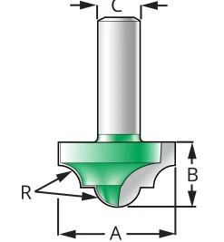 Reed And Bead Router Bit
