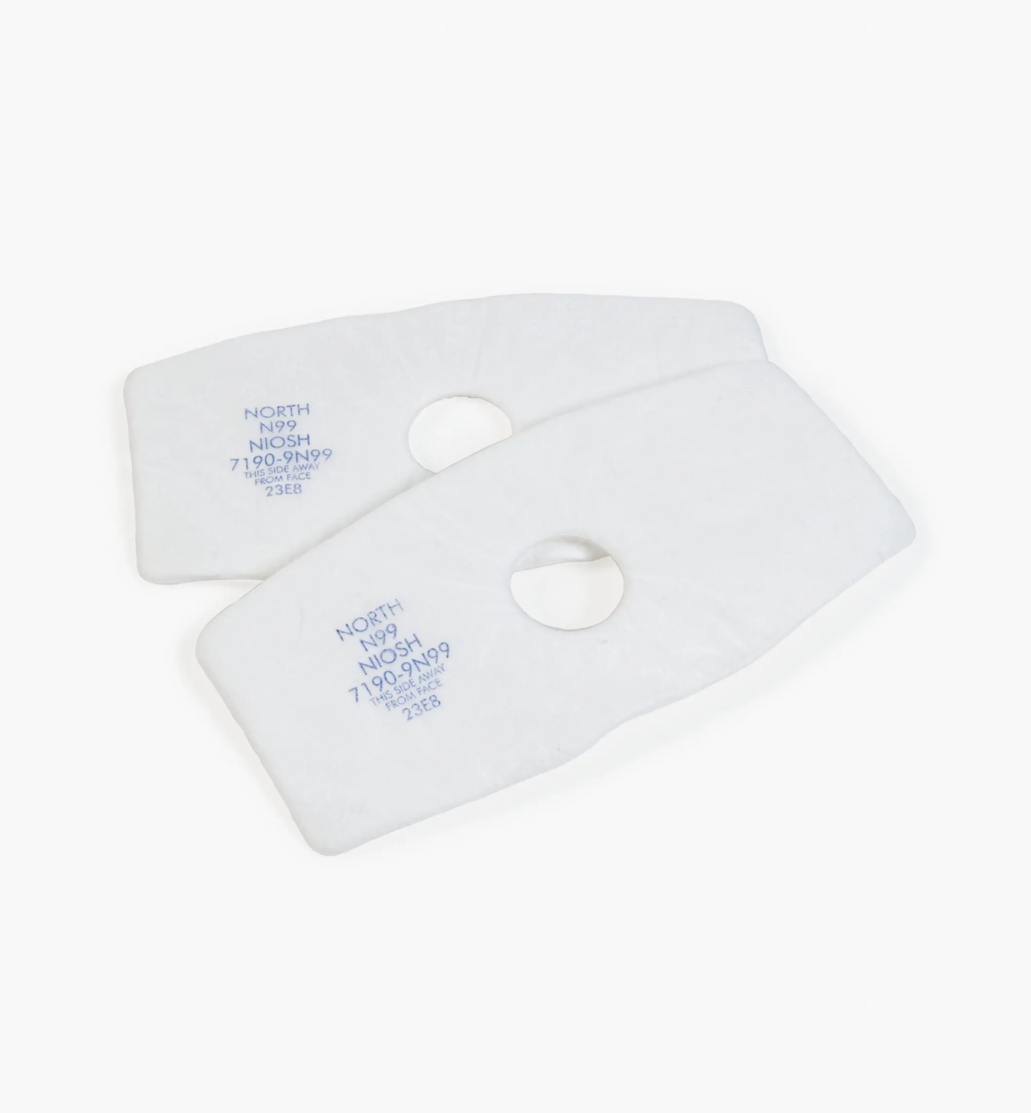 Replacement Filters For Low-Profile Dust Respirator