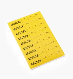 Replacement Turning Tool Labels For Tormek Jigs