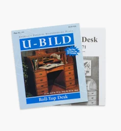 Roll Top Desk Plan