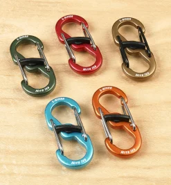 S-Biner MicroLock Aluminum Key Carriers