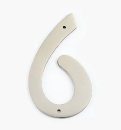 Script Cast Brass House Numbers
