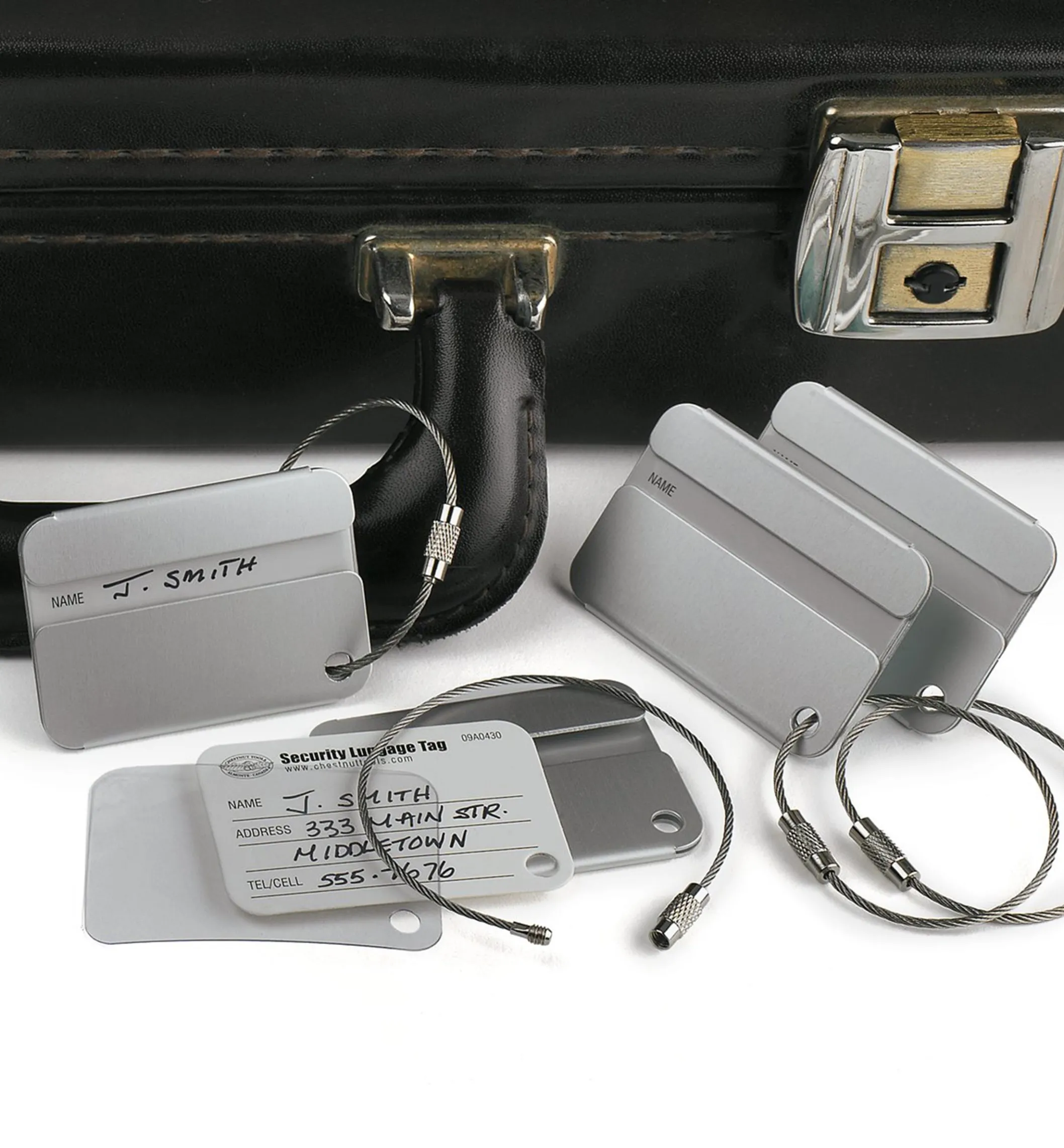 Security-Style Luggage Tags
