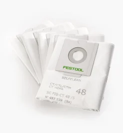 Selfclean Filter Bags For Festool CT Dust Extractors