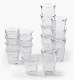 Set Of 16 Duralex Glasses