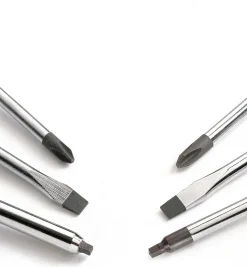 Set Of 9 Heavy-Duty Screwdrivers