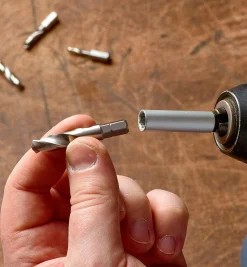 Set Of 6 HSS Stubby Twist Bits