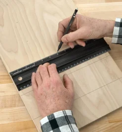 Set Of 4 Veritas Imperial/Metric Shop Rules