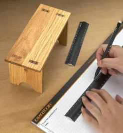 Set Of 4 Veritas Metric Aluminum Bench Rules