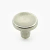 Simple Pewter Dished Knob