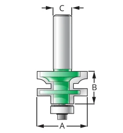 Small Bead Rail And Stile Set