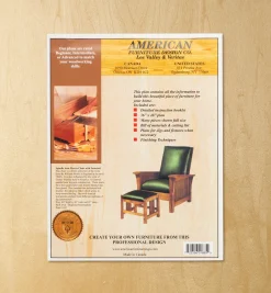 Spindle Arm Morris Chair & Footstool Plan