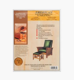 Spindle Arm Morris Chair & Footstool Plan